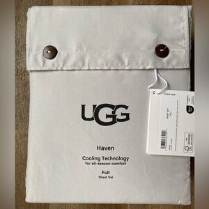 UGG Haven Cooling Full Sheet Set - Cream